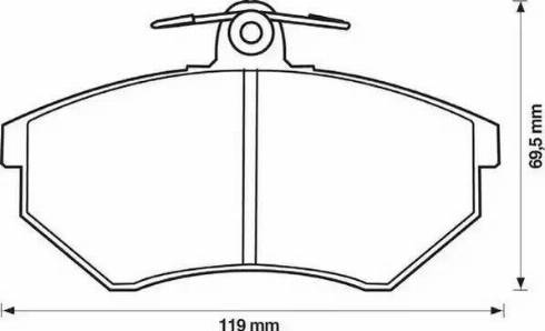 Jurid 571376J-AS - Bremžu uzliku kompl., Disku bremzes www.autospares.lv