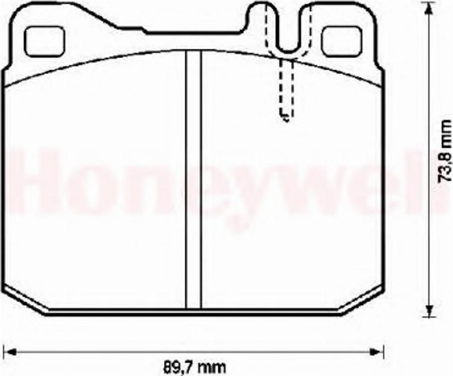 Jurid 571372J-AS - Bremžu uzliku kompl., Disku bremzes www.autospares.lv