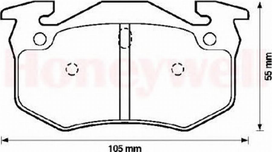 Jurid 571747J-AS - Тормозные колодки, дисковые, комплект www.autospares.lv