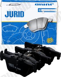 Jurid 573401J-D - Bremžu uzliku kompl., Disku bremzes www.autospares.lv