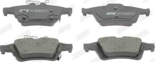 Jurid 573426J - Bremžu uzliku kompl., Disku bremzes www.autospares.lv