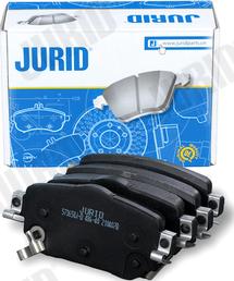 Jurid 573658J-D - Bremžu uzliku kompl., Disku bremzes www.autospares.lv