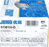 Jurid 573613J-D - Bremžu uzliku kompl., Disku bremzes www.autospares.lv