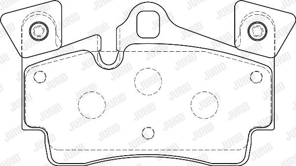 Jurid 573638J - Bremžu uzliku kompl., Disku bremzes www.autospares.lv