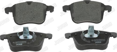 Jurid 573090J - Brake Pad Set, disc brake www.autospares.lv