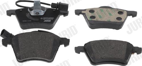 Jurid 573045J - Brake Pad Set, disc brake www.autospares.lv