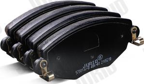 Jurid 573013J-D - Bremžu uzliku kompl., Disku bremzes www.autospares.lv