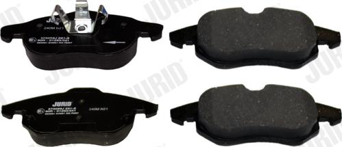 Jurid 573089J - Brake Pad Set, disc brake www.autospares.lv