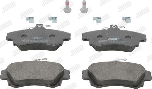 Jurid 573039J - Brake Pad Set, disc brake www.autospares.lv