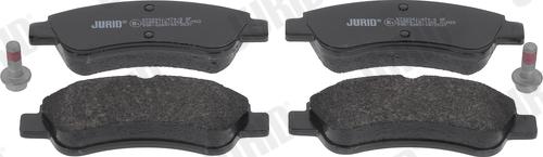 Jurid 573030J - Brake Pad Set, disc brake www.autospares.lv