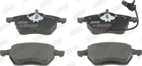 Jurid 573022J - Brake Pad Set, disc brake www.autospares.lv