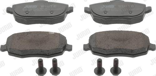 Jurid 573144JC - Bremžu uzliku kompl., Disku bremzes www.autospares.lv