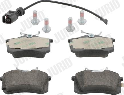 Jurid 573112J - Brake Pad Set, disc brake www.autospares.lv