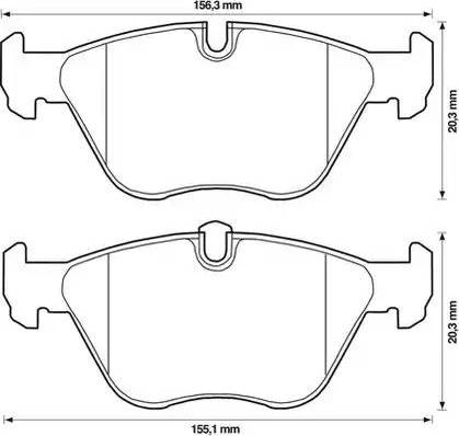 Jurid 573185J-AS - Тормозные колодки, дисковые, комплект www.autospares.lv