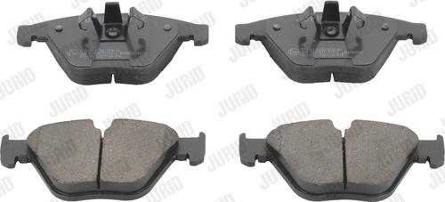 Jurid 573181JC - Bremžu uzliku kompl., Disku bremzes www.autospares.lv