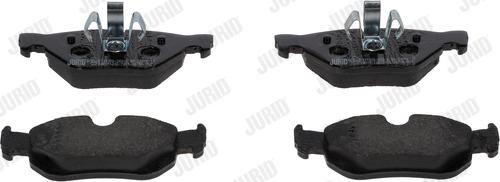 Jurid 573139D - Brake Pad Set, disc brake www.autospares.lv