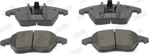 Jurid 573134JC - Тормозные колодки, дисковые, комплект www.autospares.lv