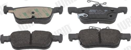 Jurid 573881J - Brake Pad Set, disc brake www.autospares.lv