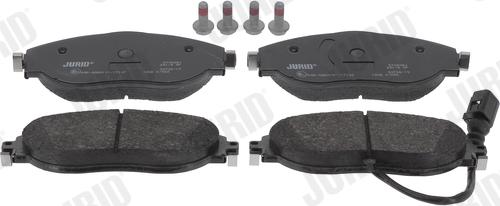 Jurid 573838J - Brake Pad Set, disc brake www.autospares.lv