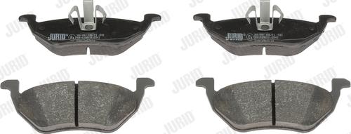 Jurid 573365J - Bremžu uzliku kompl., Disku bremzes www.autospares.lv