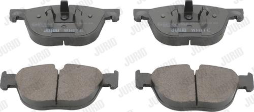 Jurid 573300JC - Тормозные колодки, дисковые, комплект www.autospares.lv