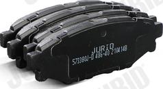 Jurid 573380J-D - Bremžu uzliku kompl., Disku bremzes www.autospares.lv