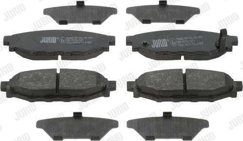 Jurid 573380J - Brake Pad Set, disc brake www.autospares.lv