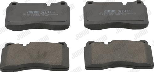 Jurid 573296JC - Bremžu uzliku kompl., Disku bremzes www.autospares.lv