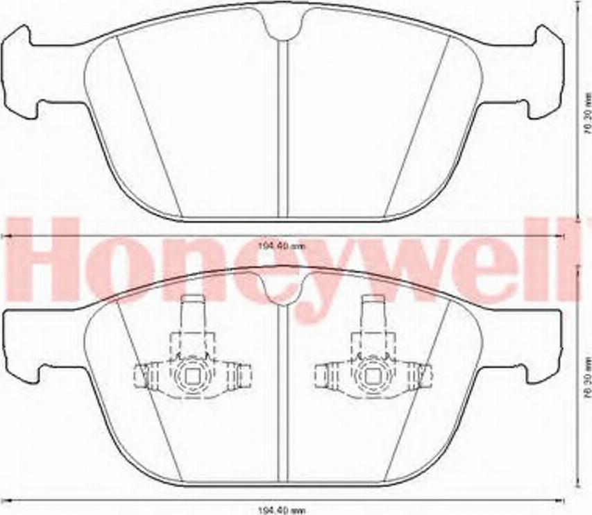 Jurid 573293JAS - Bremžu uzliku kompl., Disku bremzes www.autospares.lv