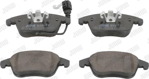 Jurid 573246JC - Тормозные колодки, дисковые, комплект www.autospares.lv