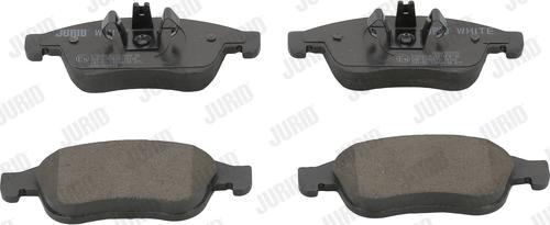 Jurid 573268JC - Bremžu uzliku kompl., Disku bremzes www.autospares.lv