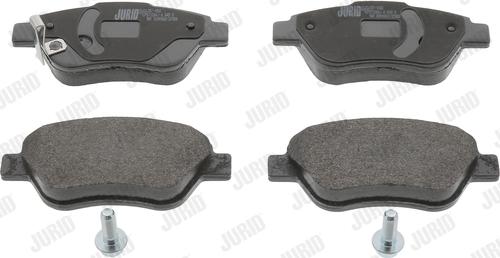 Jurid 573204J - Brake Pad Set, disc brake www.autospares.lv