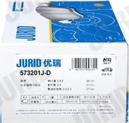 Jurid 573201J-D - Bremžu uzliku kompl., Disku bremzes www.autospares.lv