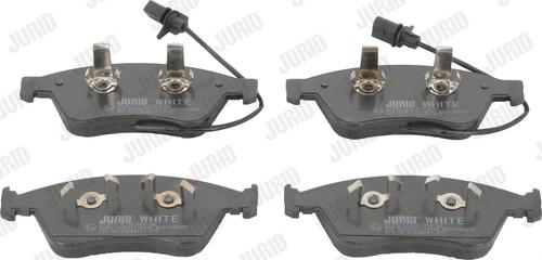 Jurid 573207JC - Bremžu uzliku kompl., Disku bremzes www.autospares.lv