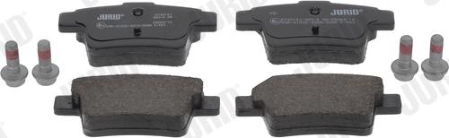 Jurid 573218J - Brake Pad Set, disc brake www.autospares.lv