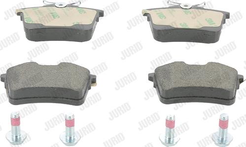 Jurid 573289J - Bremžu uzliku kompl., Disku bremzes www.autospares.lv