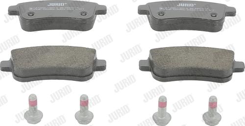 Jurid 573286J - Bremžu uzliku kompl., Disku bremzes www.autospares.lv