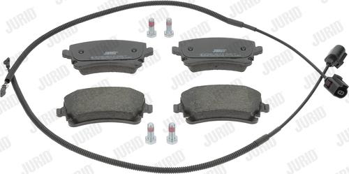 Jurid 573225J - Brake Pad Set, disc brake www.autospares.lv