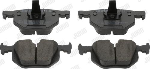 Jurid 573228JC - Brake Pad Set, disc brake www.autospares.lv