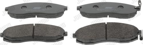 Jurid 572495J - Brake Pad Set, disc brake www.autospares.lv