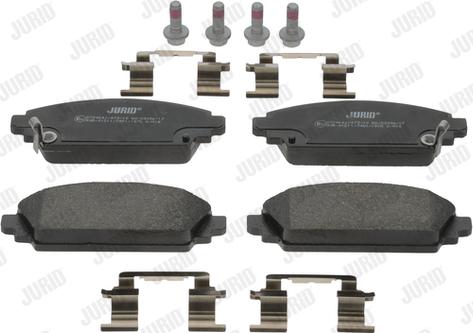 Jurid 572464J - Brake Pad Set, disc brake www.autospares.lv