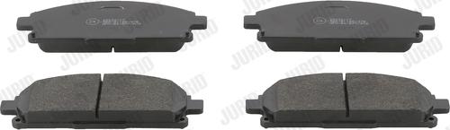 Jurid 572466J - Brake Pad Set, disc brake www.autospares.lv