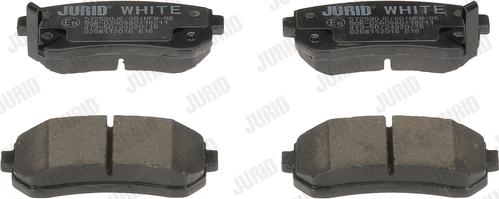 Jurid 572590JC - Brake Pad Set, disc brake www.autospares.lv