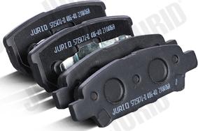 Jurid 572547J-D - Bremžu uzliku kompl., Disku bremzes www.autospares.lv