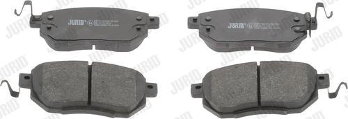 Jurid 572649J - Brake Pad Set, disc brake www.autospares.lv