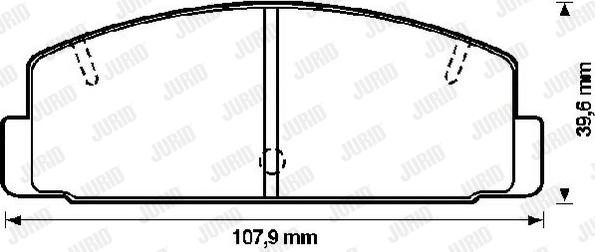 Jurid 572193J - Bremžu uzliku kompl., Disku bremzes www.autospares.lv