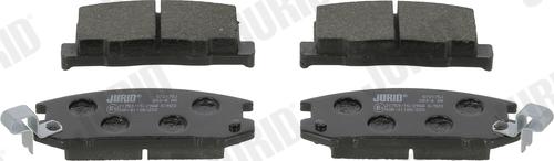 Jurid 572175J - Brake Pad Set, disc brake www.autospares.lv