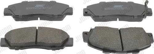 Jurid 572393J - Brake Pad Set, disc brake www.autospares.lv