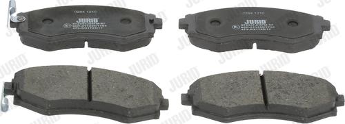 Jurid 572347J - Brake Pad Set, disc brake www.autospares.lv