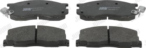 Jurid 572304J - Brake Pad Set, disc brake www.autospares.lv